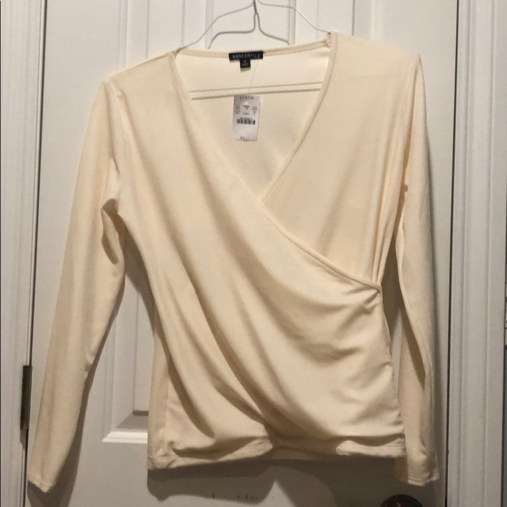 NWT J Crew Velvet V Neck - Picture 1 of 3